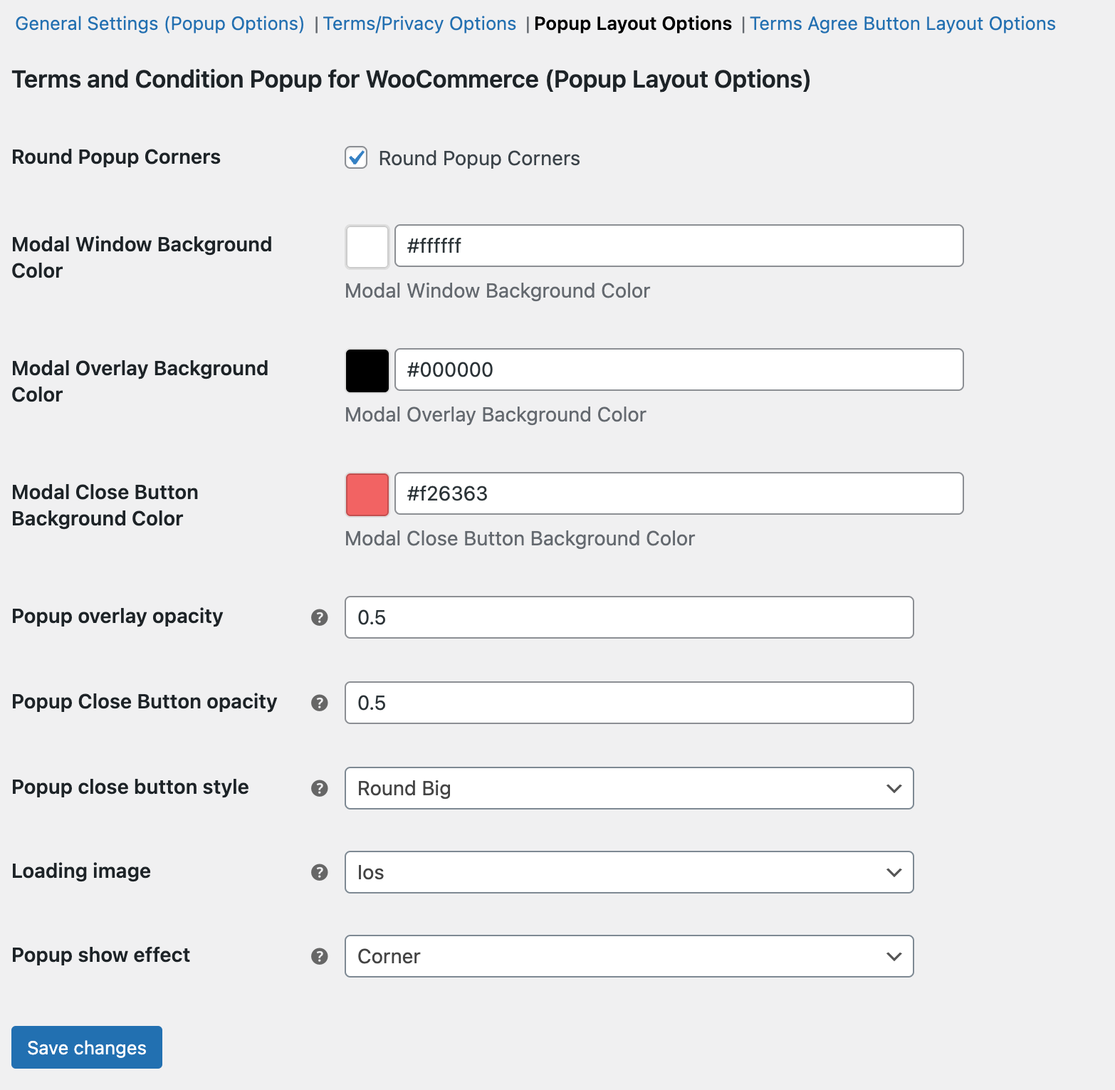 Erweiterte Geschäftsbedingungen-Popup für WooCommerce - 8