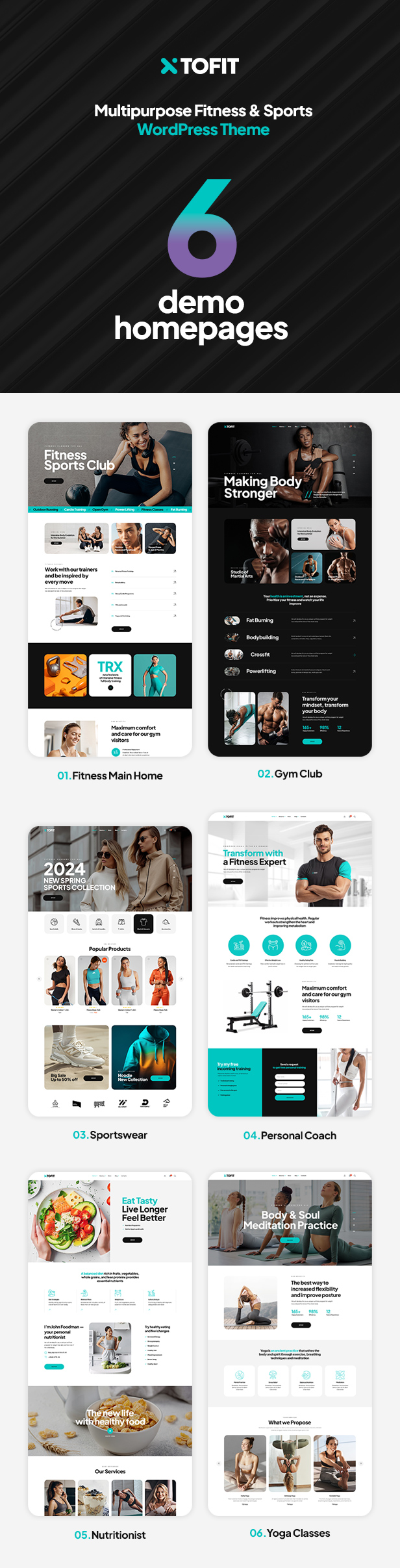 Tofit – Fitness- und Fitnessstudio-WordPress-Theme – 5