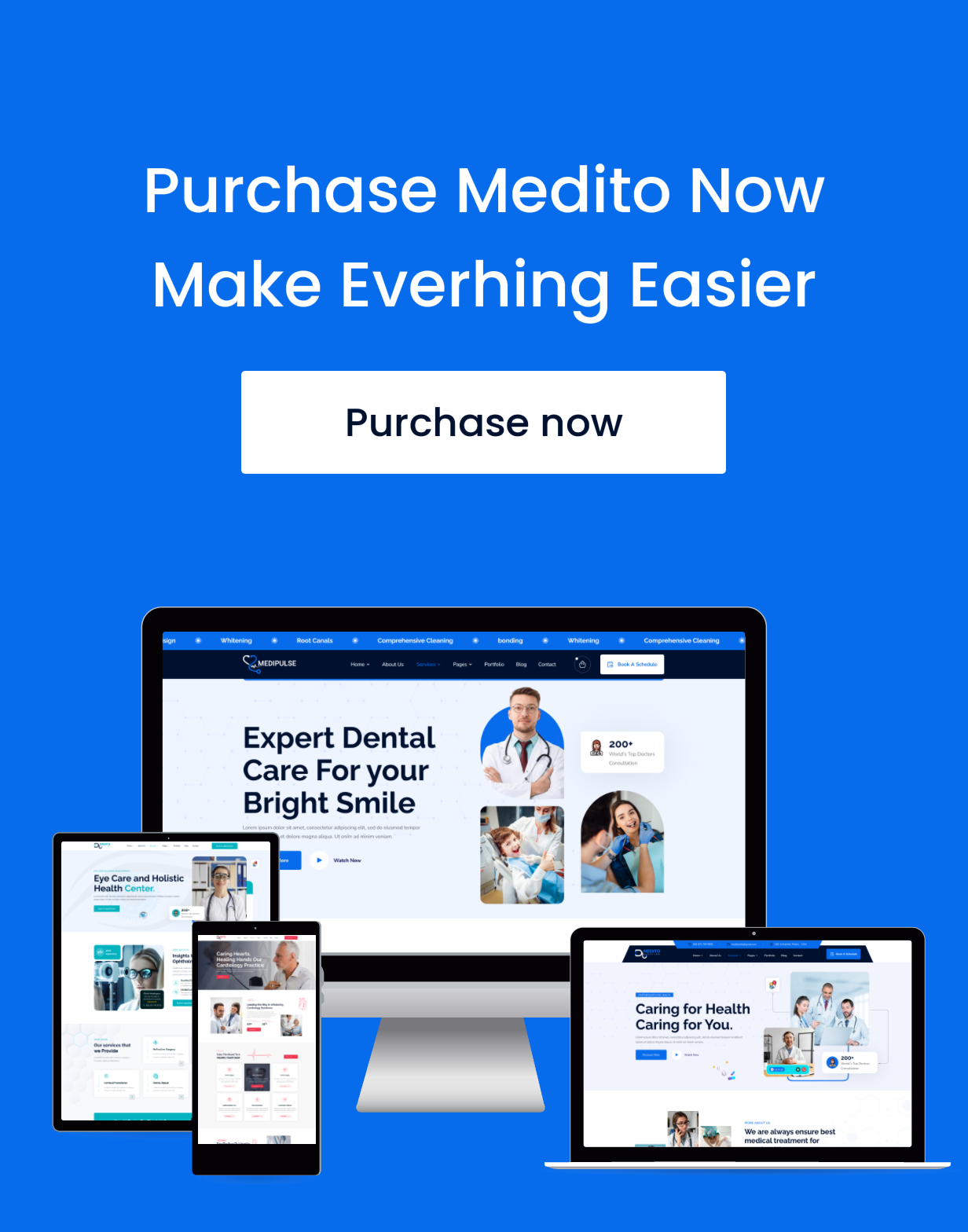 Medito – WordPress-Theme für Gesundheit und Medizin + RTL Ready