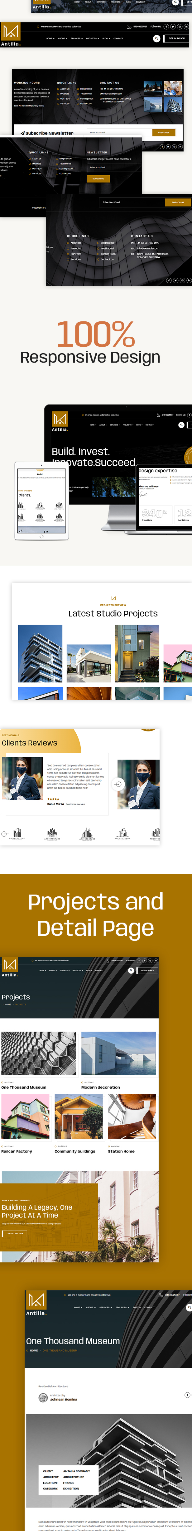 Antilia – WordPress-Theme für Architekt und Innenarchitektur – 4