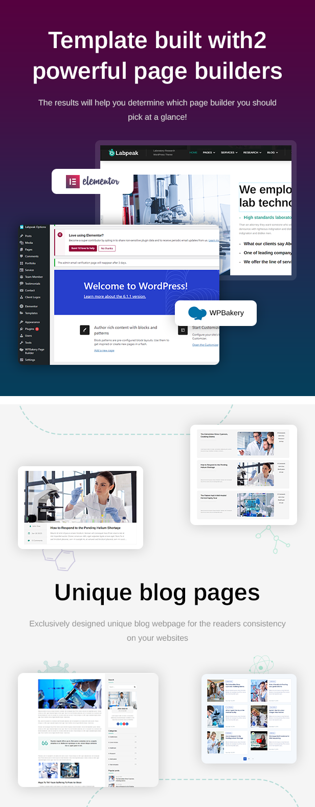 Labpeak WordPress-Theme