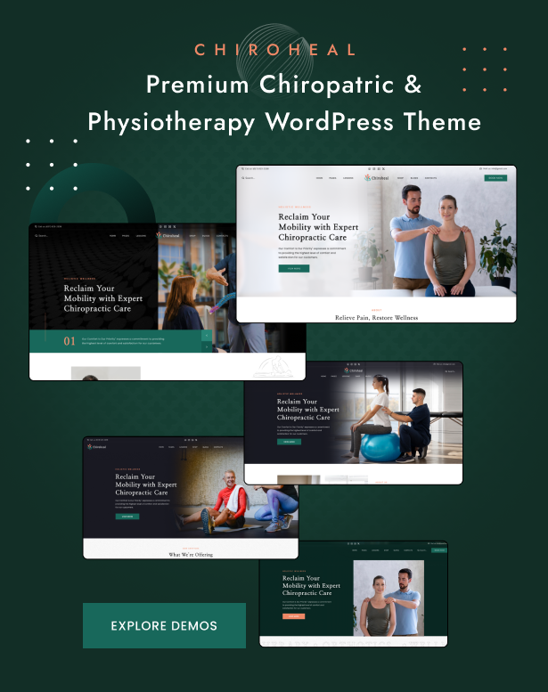 ChiroHeal – Chiropraktiker und Physiotherapie Wellness WordPress Theme – 2