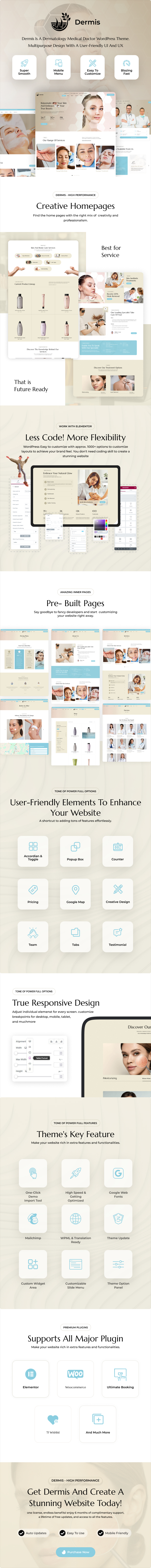 Dermis – Dermatologie-Arzt-WordPress-Theme – 1