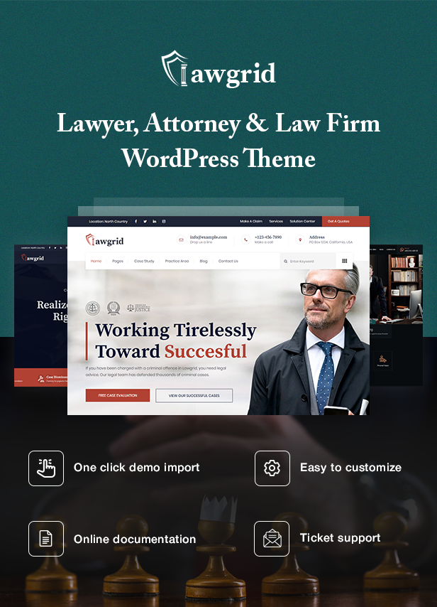 Lawgrid WordPress-Theme