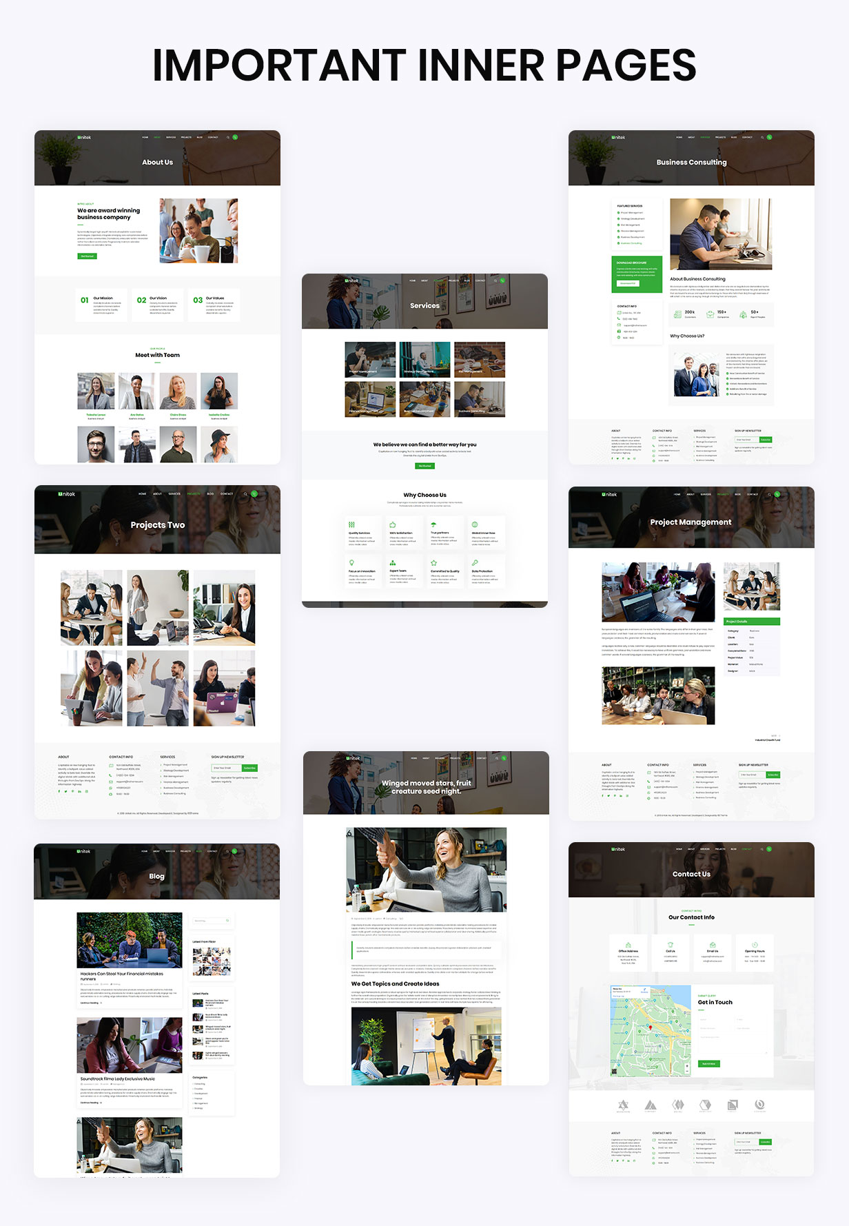 Unitek – Business-WordPress-Theme