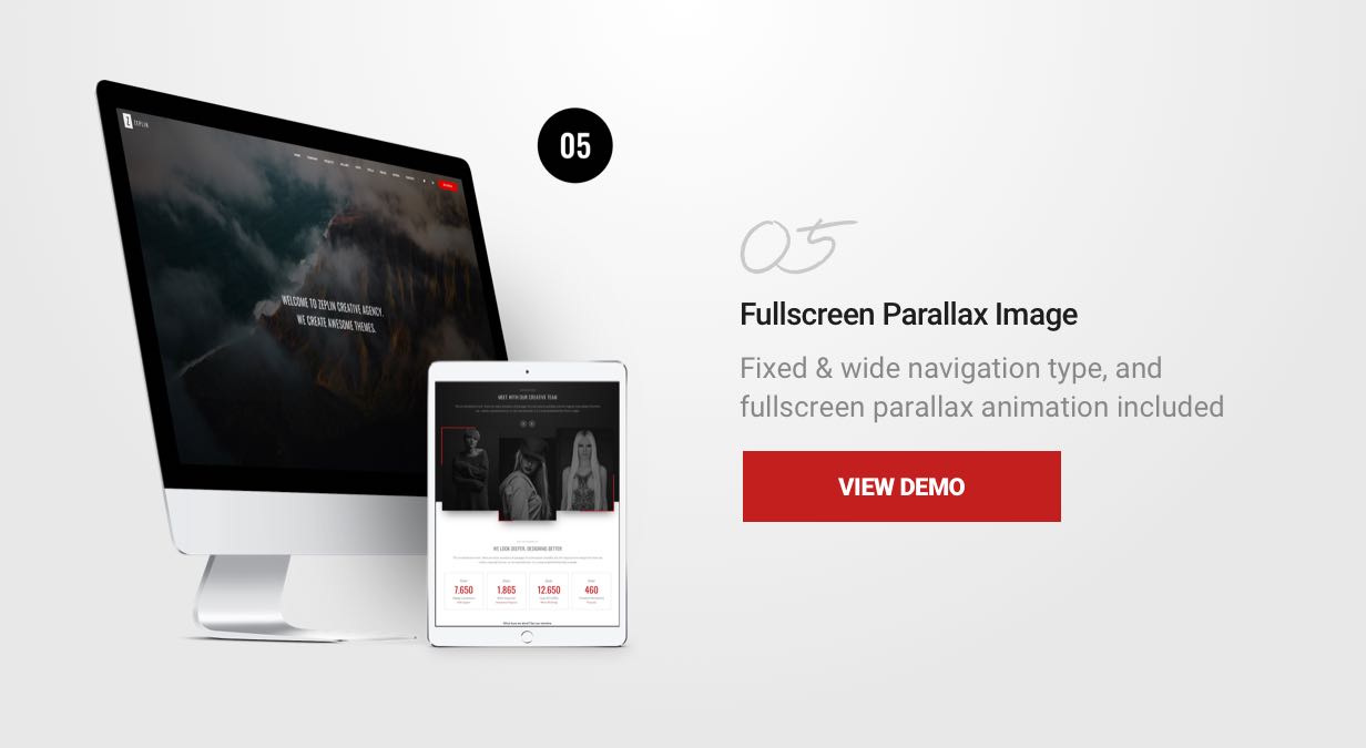 Gutenberg Editor Parallax Animation Theme