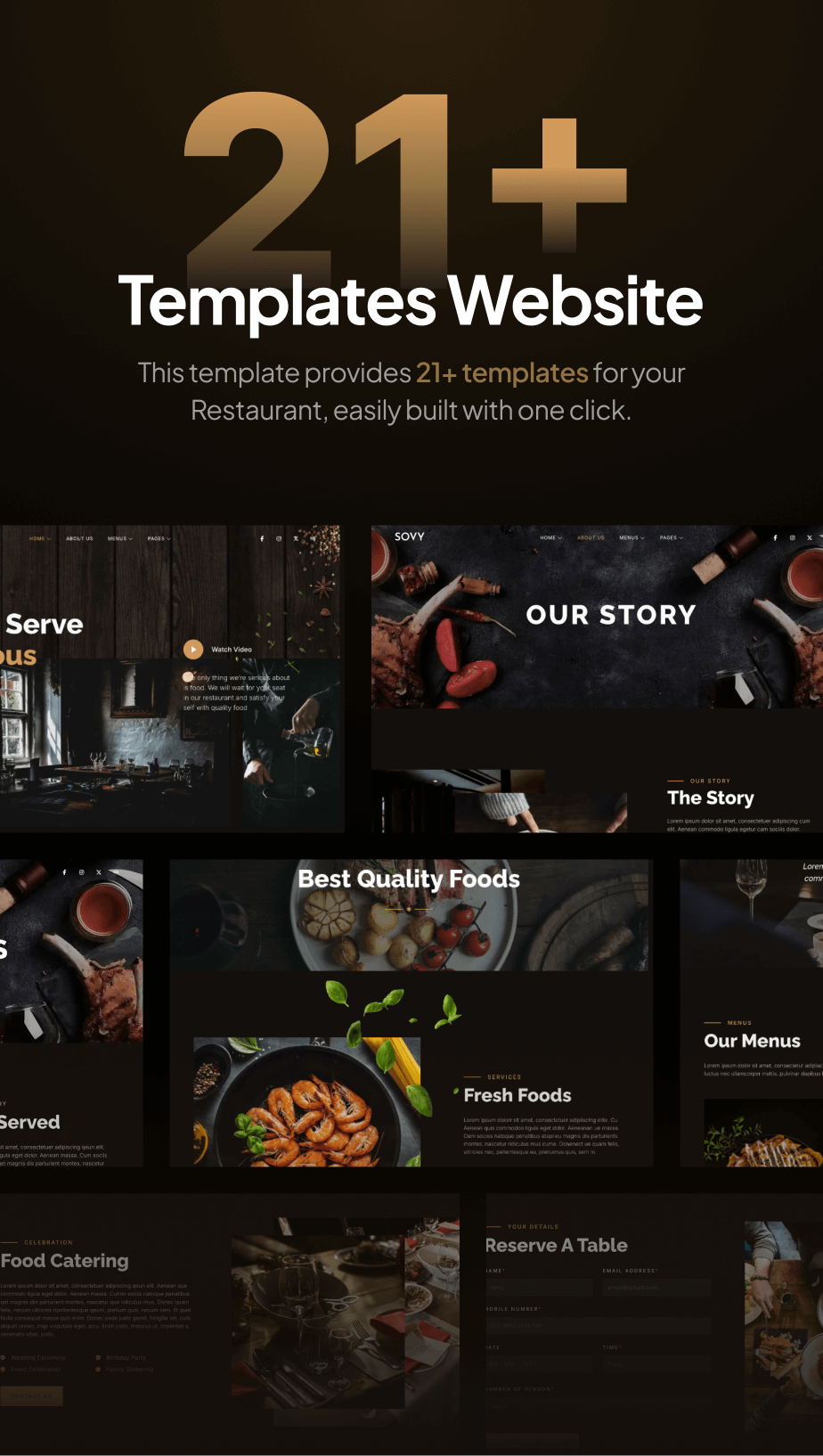 Sovy – Restaurant FSE WordPress Theme – 5