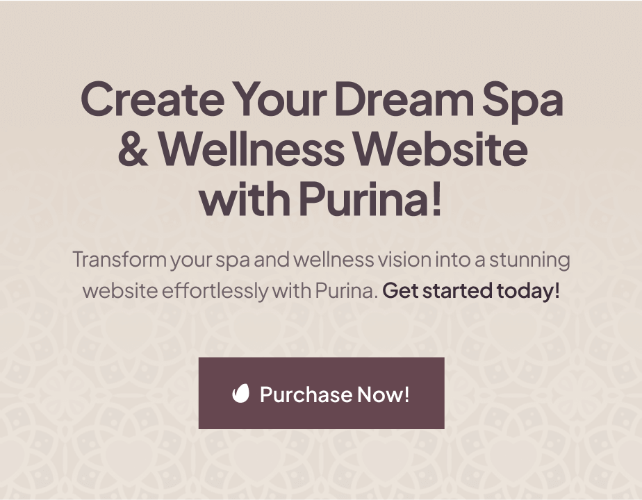 Purina - Spa & Wellness FSE WordPress Thema - 11