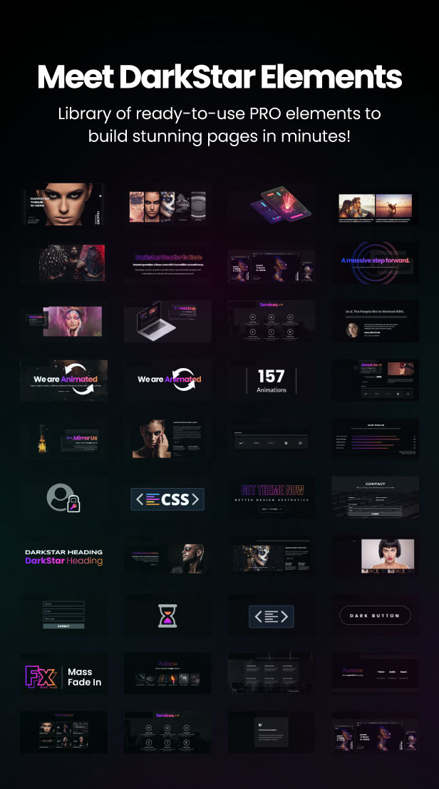 Darkstar - Dark Mehrzweck WooCommerce Elementor WordPress Theme - 5