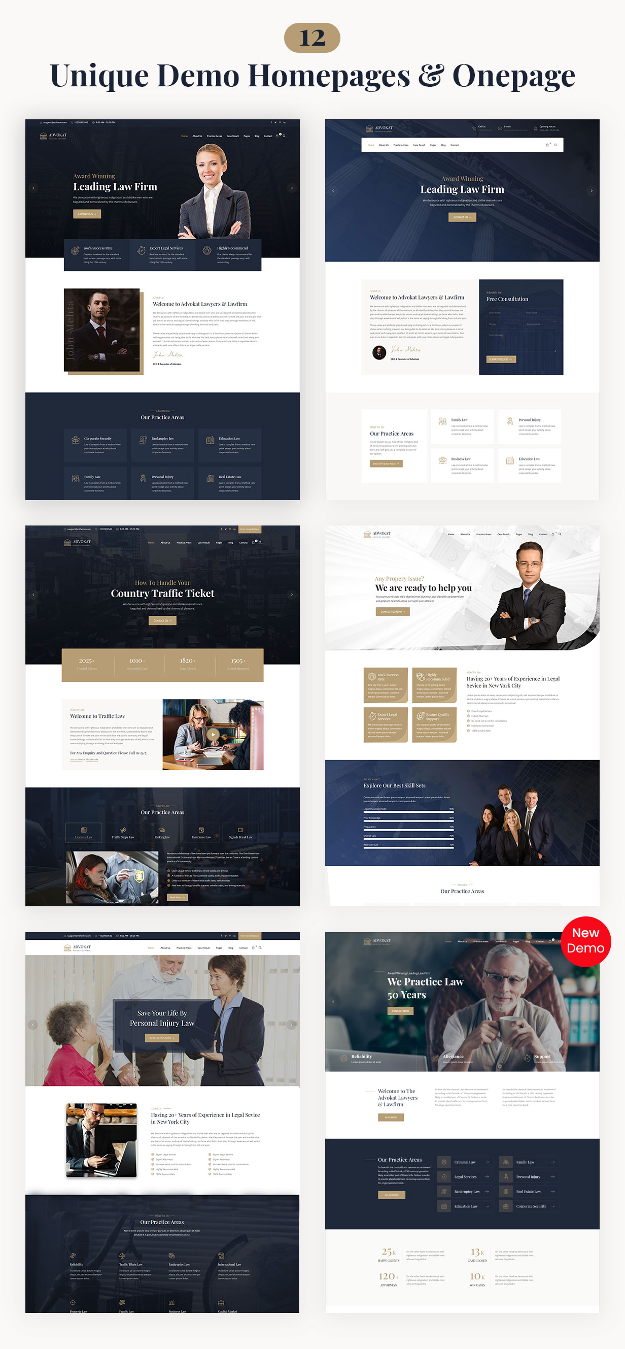 Advokat - Anwalt und Anwaltskanzlei WordPress Theme - 7