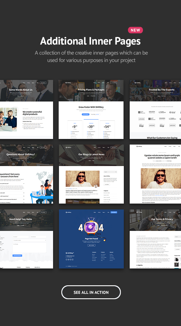 Shiftkey – Corporate Digital SEO Marketing Landing Pages WordPress Theme – 4