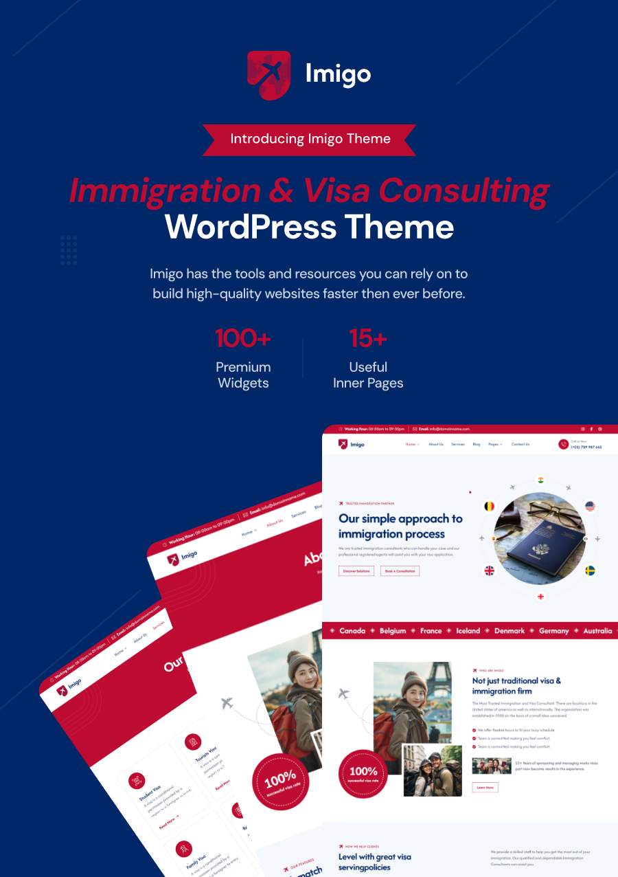 Imigo - Einwanderungs- und Visa -Beratung WordPress -Thema - 3