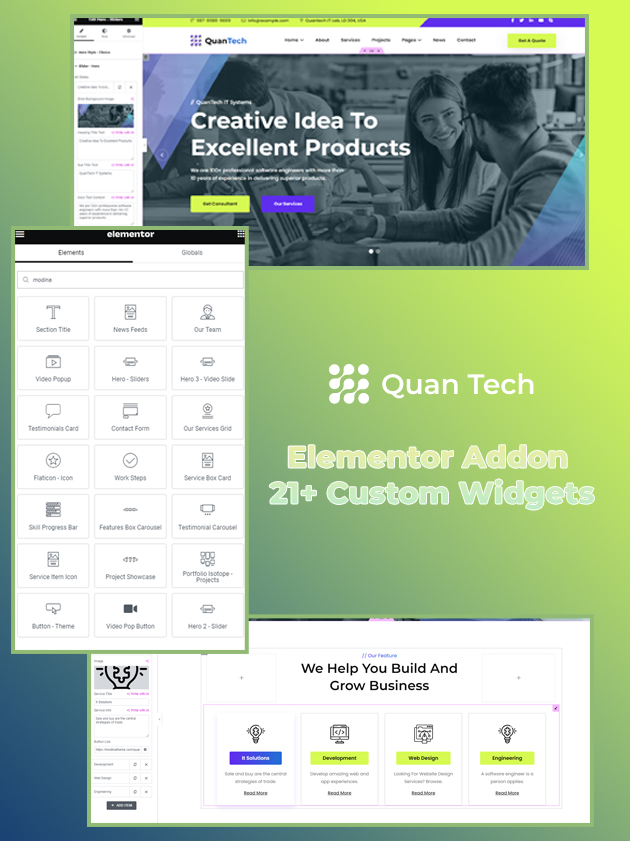 Quantech - IT Solutions & Technology WordPress Theme - 3